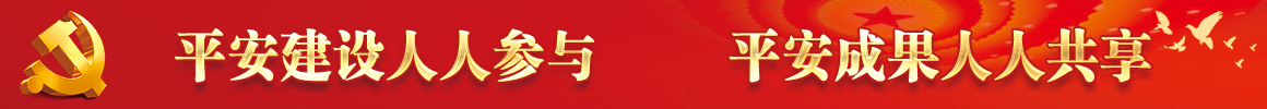 平安建设人人参与 平安成果人人共享